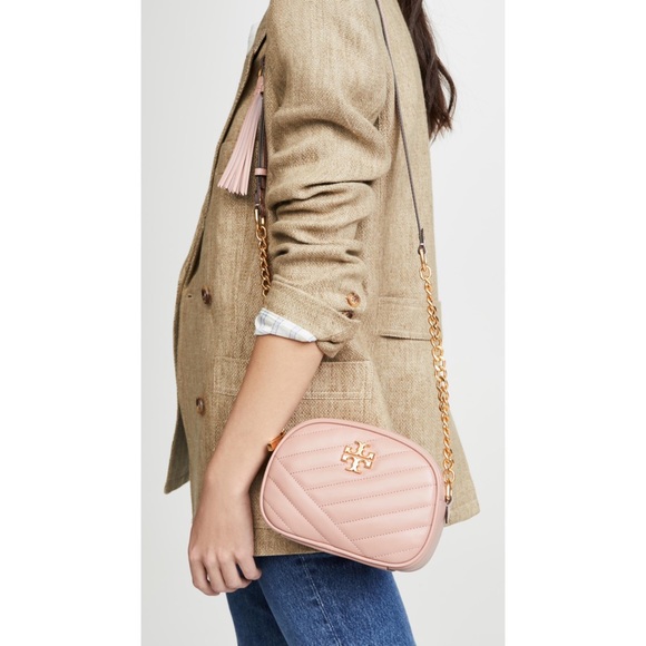 Tory Burch Kira Chevron Camera Bag EUC - Picture 5 of 15